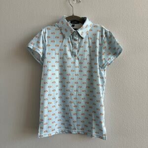 Golf Gentry Size Small Golf Shirt Boys Sleeping Dog